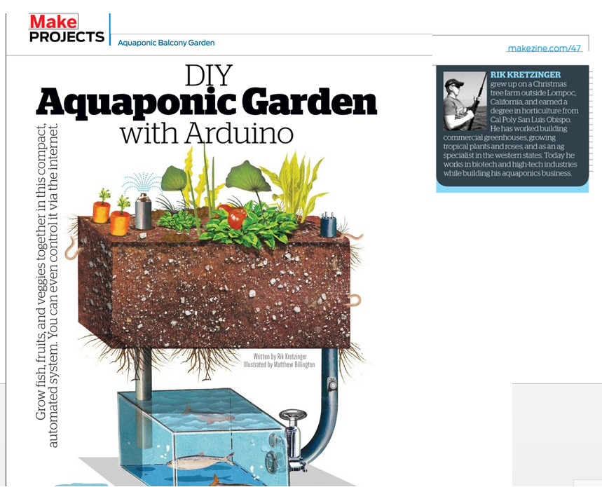 Aquaponic DIY Automation Blog be a maker – change your world
